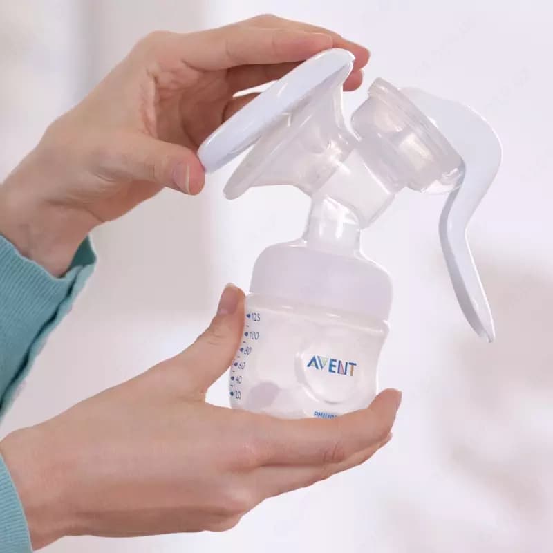 🍼 Ручной молокоотсос с бутылочкой Philips Avent Natural — 2