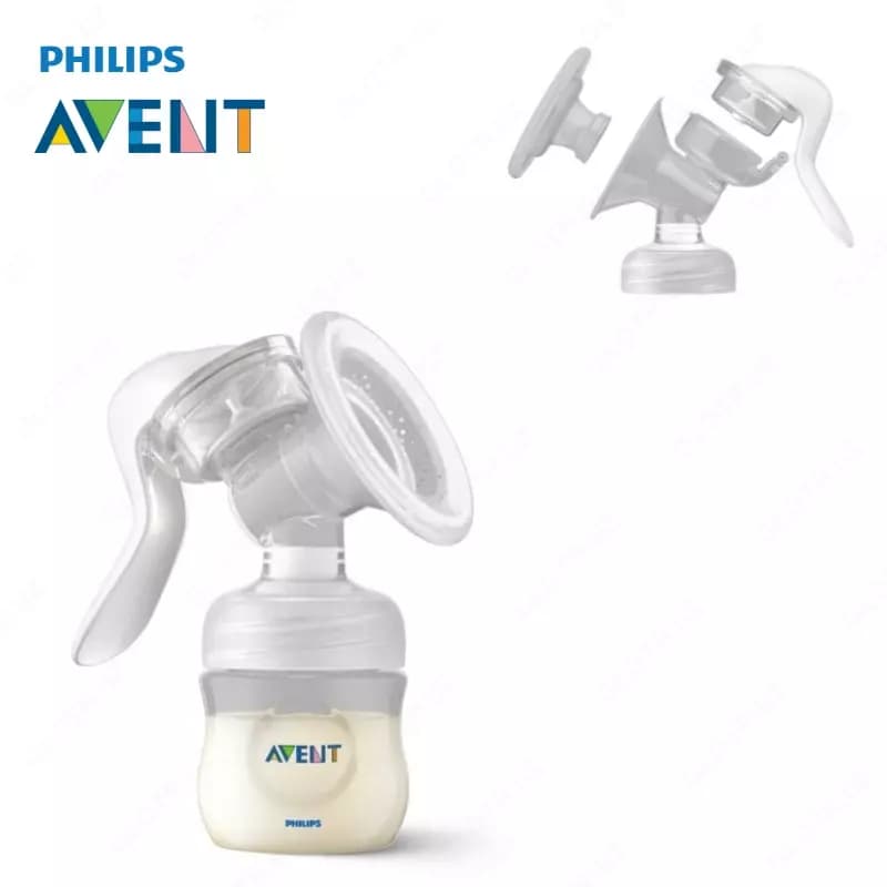 🍼 Ручной молокоотсос с бутылочкой Philips Avent Natural — 4