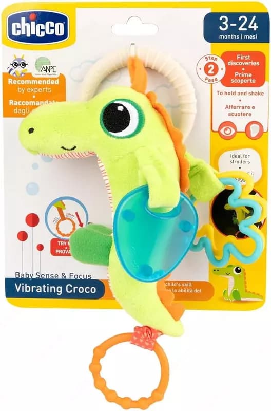 Погремушка тканевая CHICCO CROCODILE, арт. CH11561 — 5