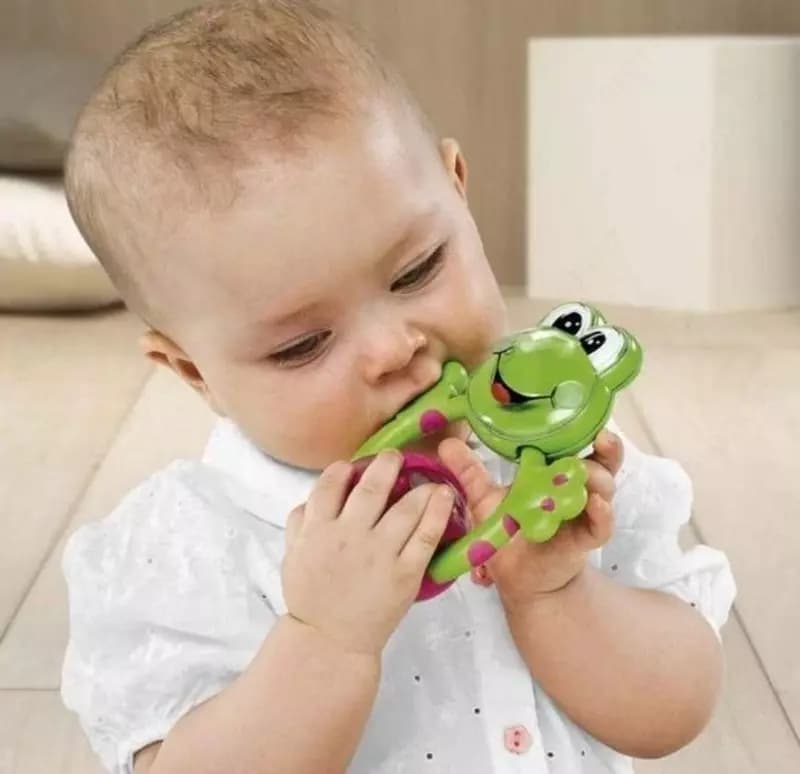 Погремушка-прорезыватель для зубов Frog Green, арт.CH71697 — 3