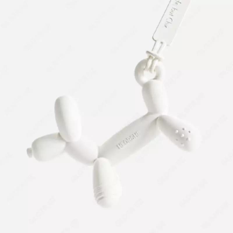 Силиконовый прорезыватель для зубов HEORSHE PUPPY белый — 2