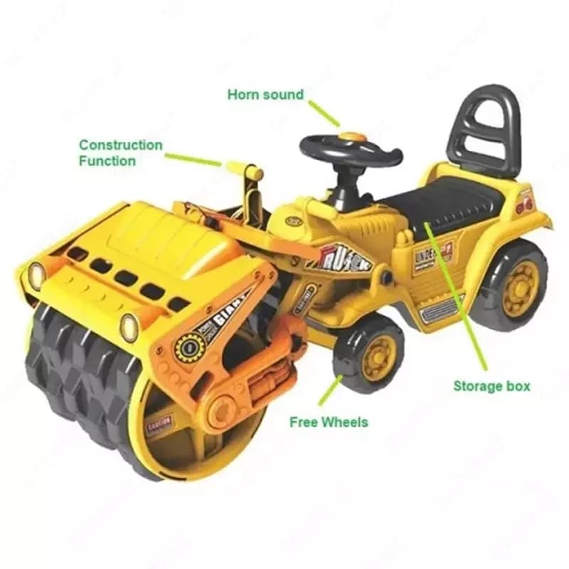 Детский трактор MINI PANDA ROADIE THE ROLLER, арт.YD1001 — 5