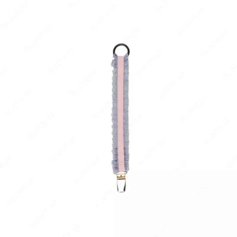 Держатель для пустышки Pink-Grey lace (8069833) — 2