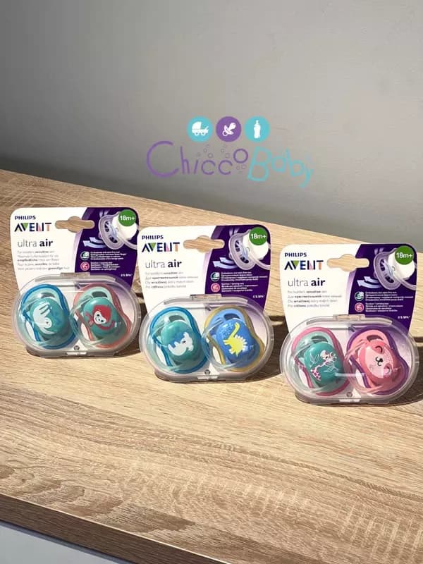 Пустышка Philips Avent Ultra Air с 6 до 18месяцев 2шт — 2