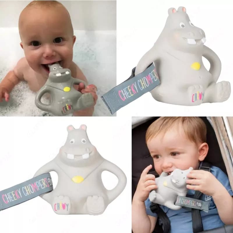 Грызунок-прорезыватель 🦛 Chewy hippo — 3