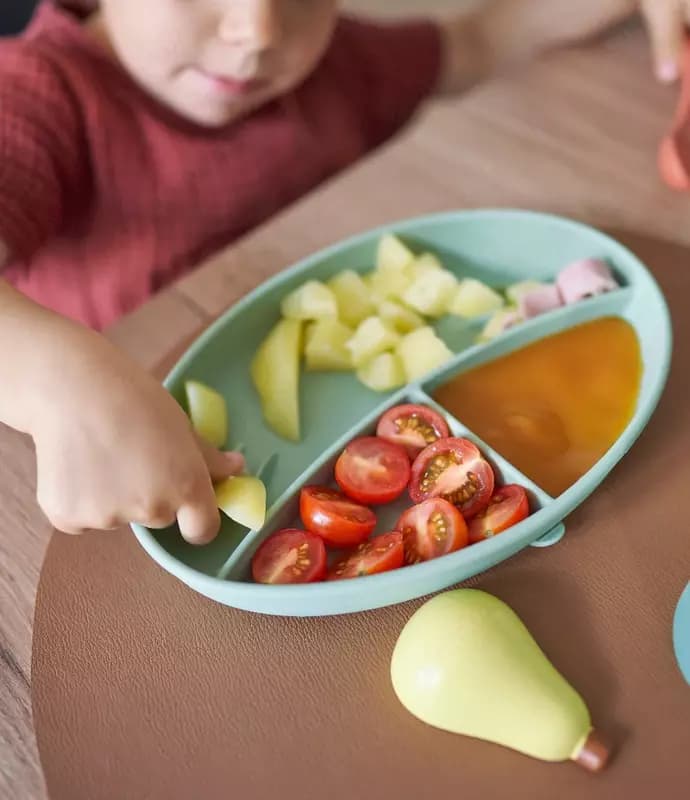 🍽 Силиконовый набор для кормления Grow ISY от 2 лет Babymoov , Франция — 4