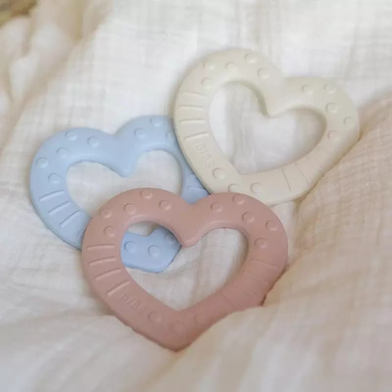 Прорезыватель BIBS Baby Bitie Heart — 2