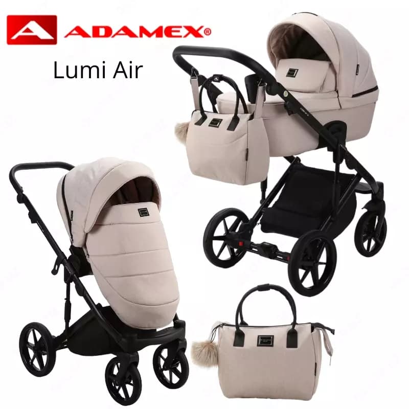 Коляска Lumi Air от ADAMEX 🇵🇱 3в1 , Польша — 1