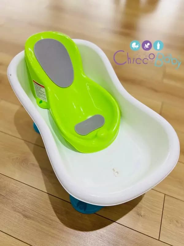🛁 Детская ванночка Summer Infant Comfort Height Bath с подставкой — 3