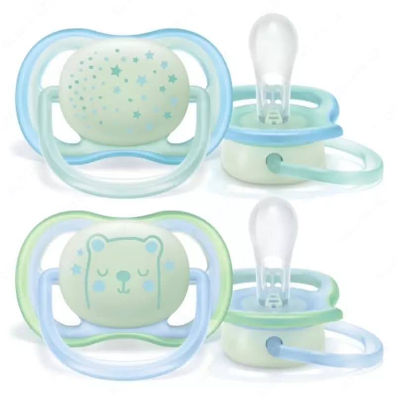 AVENT Пустышка ночная серии Ultra Air 0-6 мес. — 1