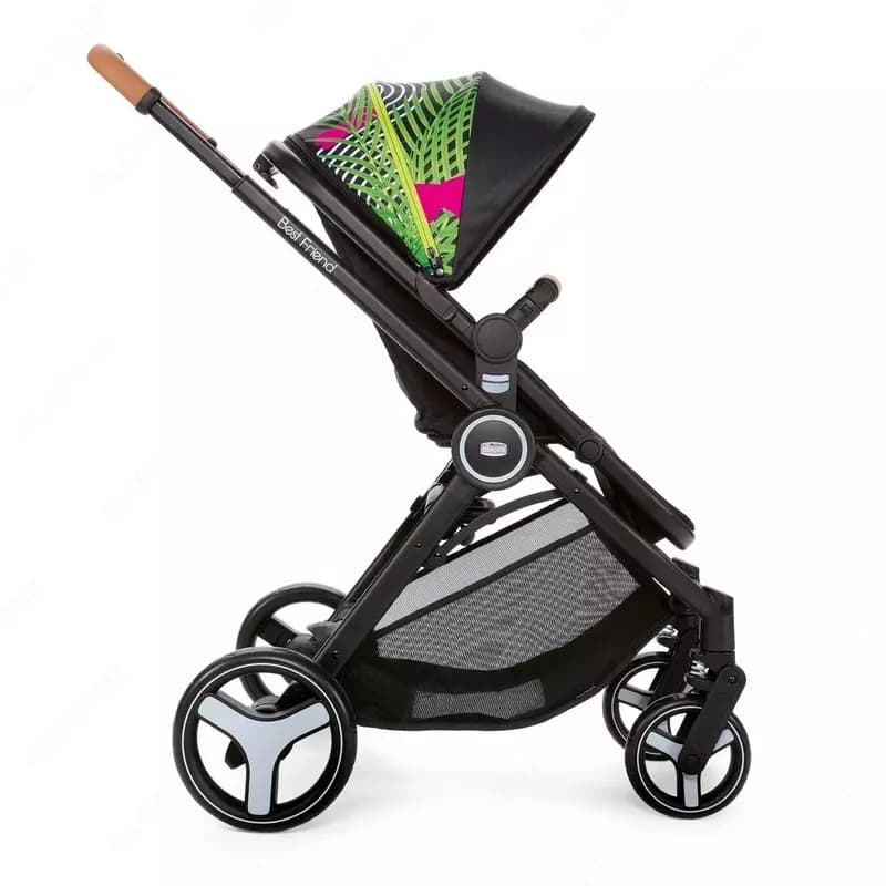Универсальная коляска 3 в 1 Chicco Trio Best Friend Optical Jungle — 5