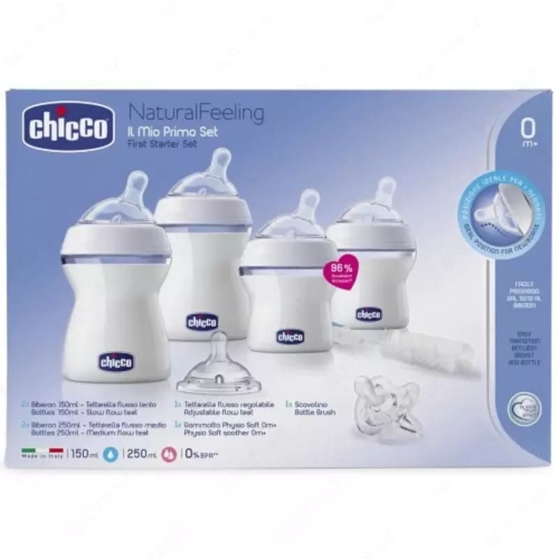Набор детских бутылочек CHICCO FIRST STARTER SET LARGE, арт.CH81311-63 — 3