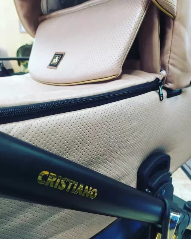Коляска ADAMEX CRISTIANO Special Edition Leatherette 🇵🇱Польша, 3 в 1 — 3