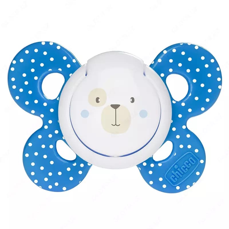 Соска-пустышка PHYSIO COMFORT BLUE 6-16m SIL 1PC, арт.CH74913-21 — 2