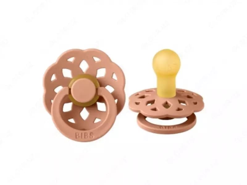 Соска-пустышка BIBS BOHEME LATEX Peach 0-6 мес — 1