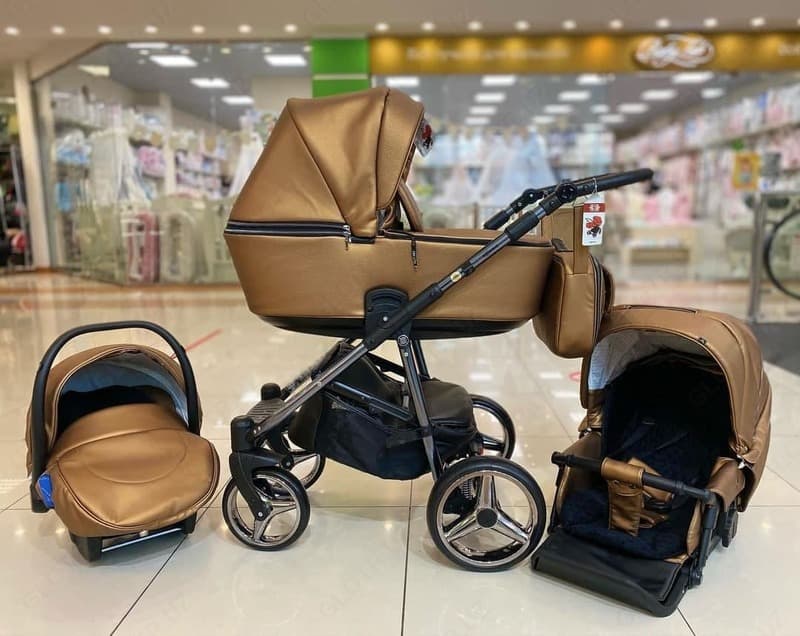 Коляска Adamex Reggio Shine 3 в 1 и 2 в 1 (Польша) — 2