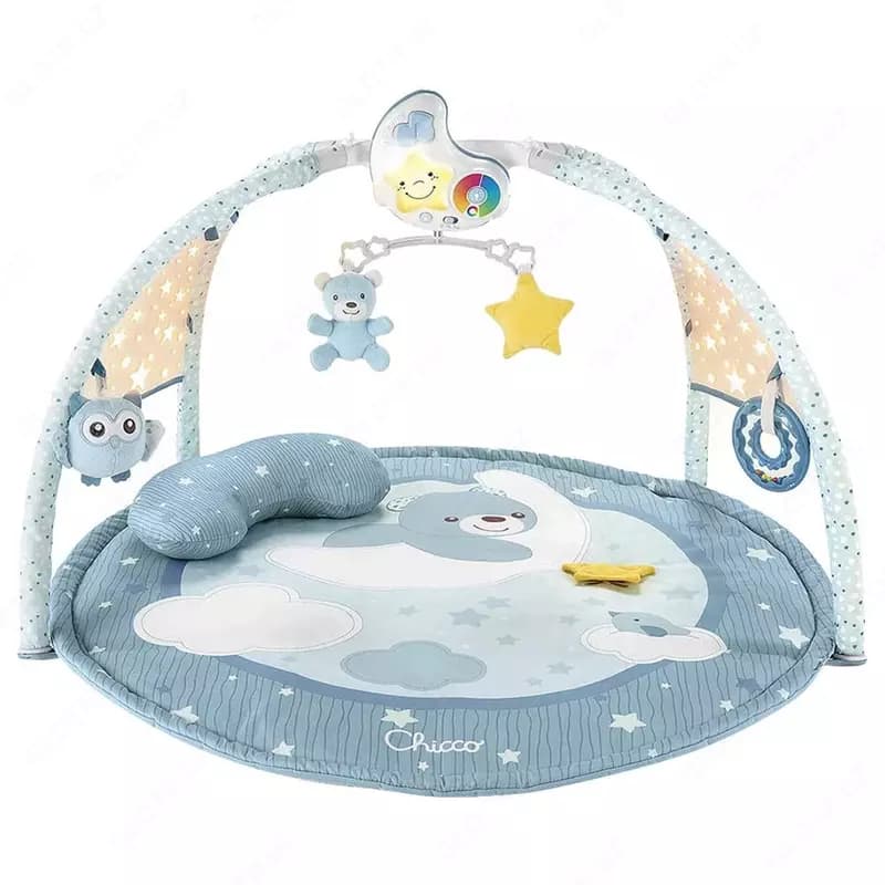 Детский игровой коврик Chicco ENJOY COLORS GYM BLUE, арт.CH09866-20 — 1