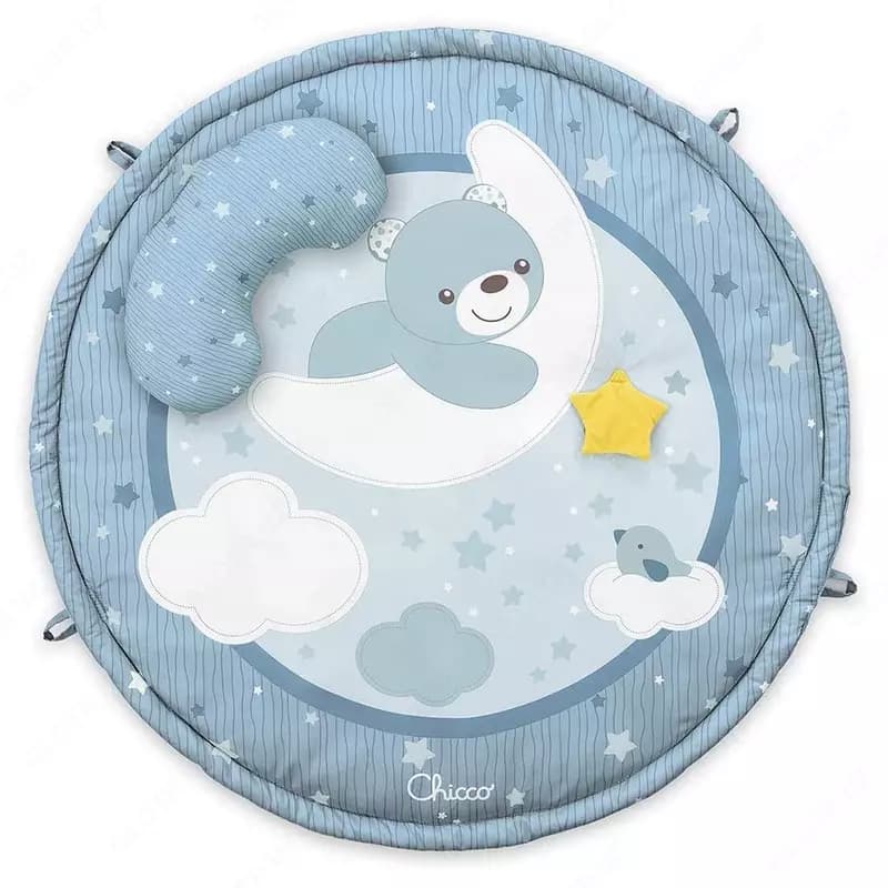 Детский игровой коврик Chicco ENJOY COLORS GYM BLUE, арт.CH09866-20 — 2