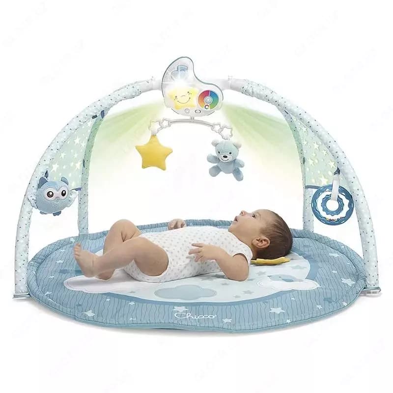 Детский игровой коврик Chicco ENJOY COLORS GYM BLUE, арт.CH09866-20 — 4