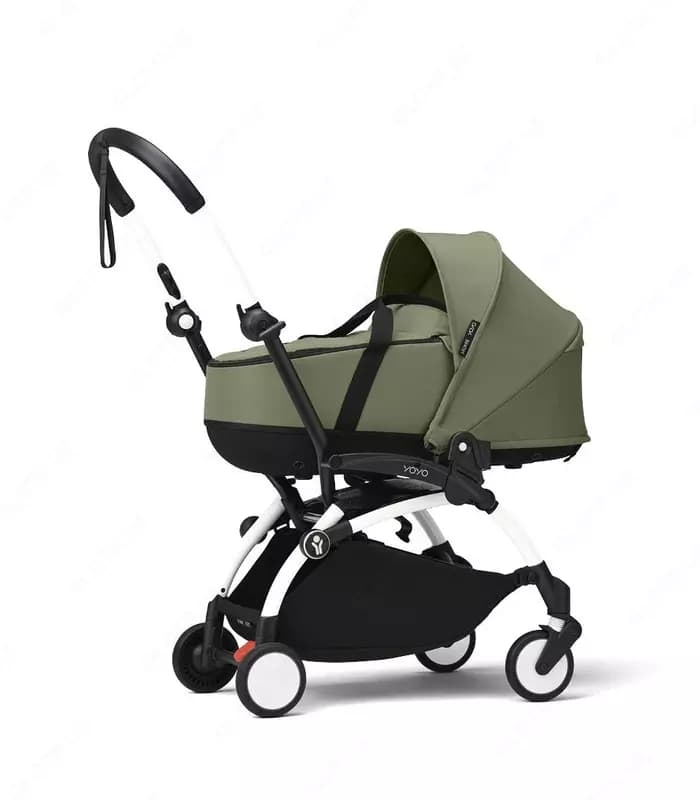 Люлька 0-6м на коляску BABYZEN YOYO Bassinet Olive — 2
