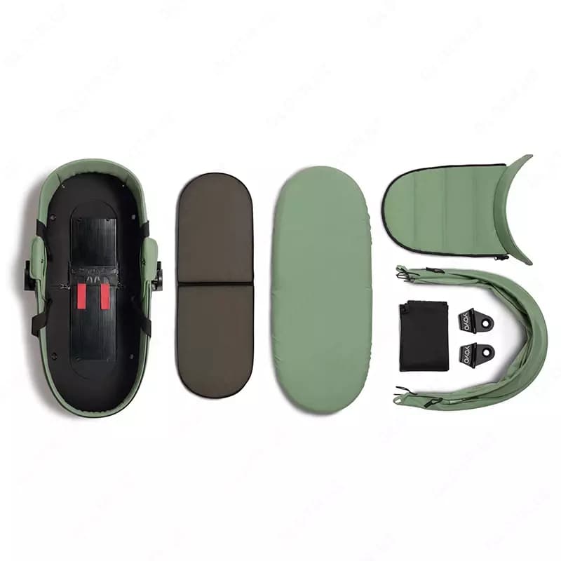 Люлька 0-6м на коляску BABYZEN YOYO Bassinet Olive — 3