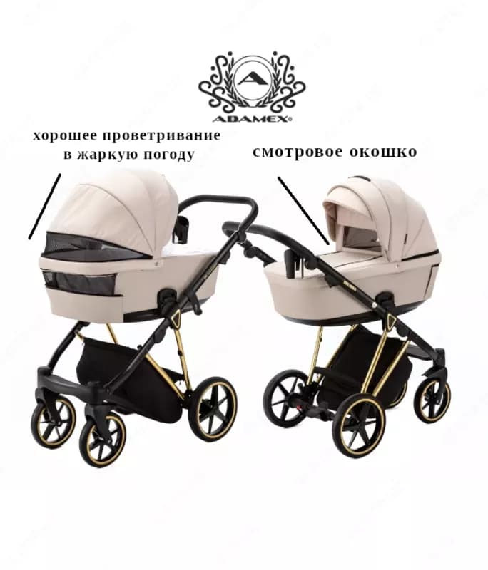 Коляска ADAMEX BELISSA 3 в 1 (Польша) — 3