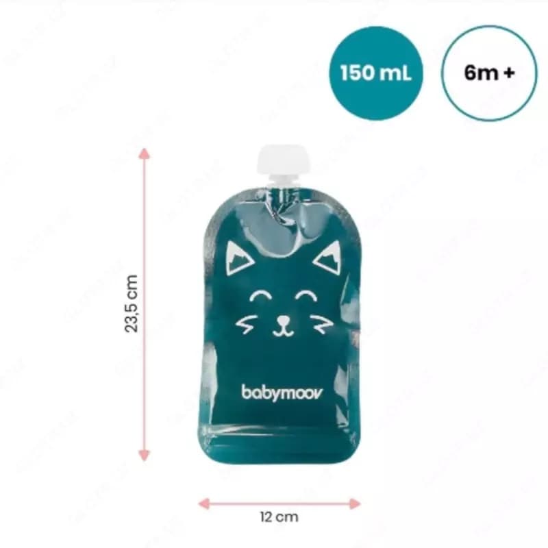 Пакеты для хранения и кормления Babymoov 150 мл (x20шт) — 4