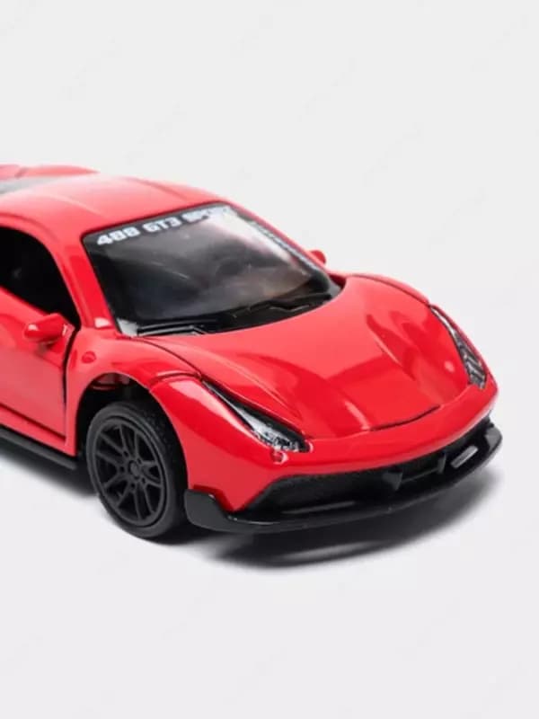 Машинка металлическая коллекционная: Nissan, Ferrari, Porsche, Toyota Supra, Lamborghini — 4