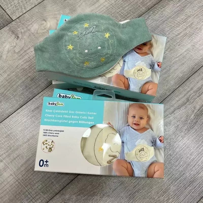Babyjem 🇹🇷 Антиколиковый термопояс с косточками вишни (Турция) — 2