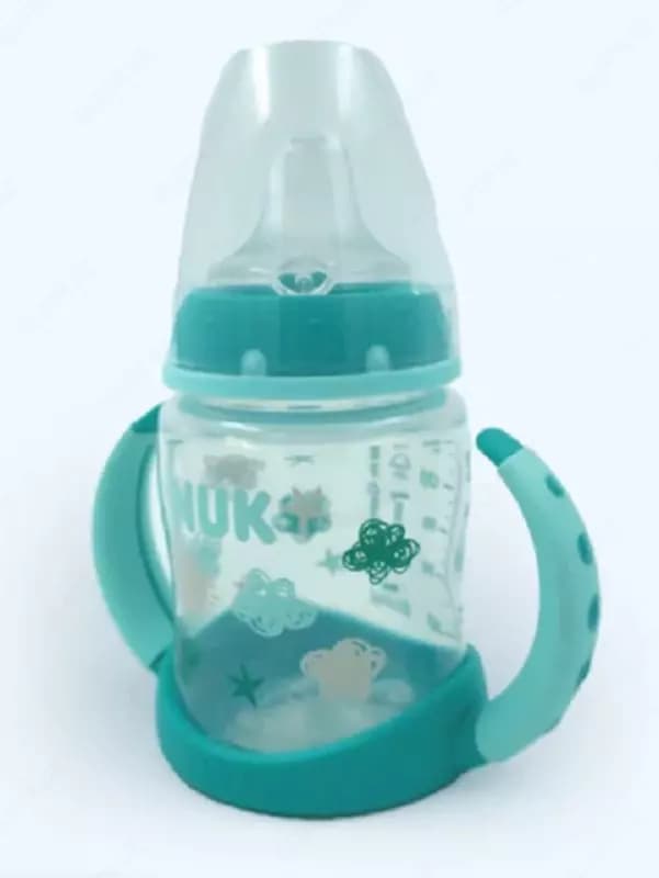 Nuk Бутылочка обучающая Cloud с ручками, 150 мл — 1