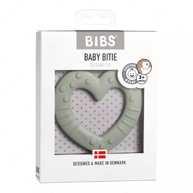 Прорезыватель BIBS Baby Bitie Heart — 1