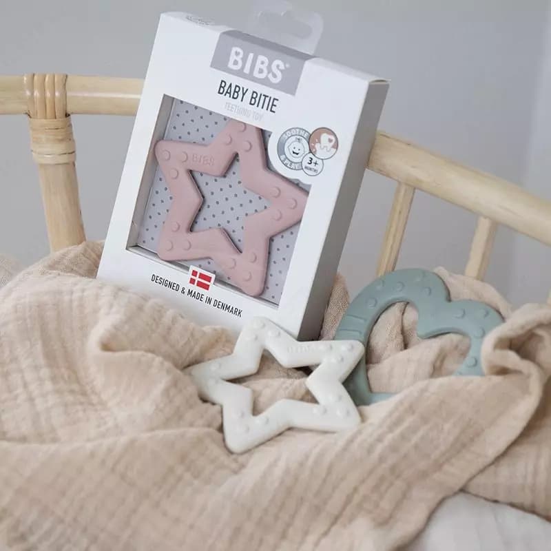 Прорезыватель BIBS Baby Bitie Heart — 3
