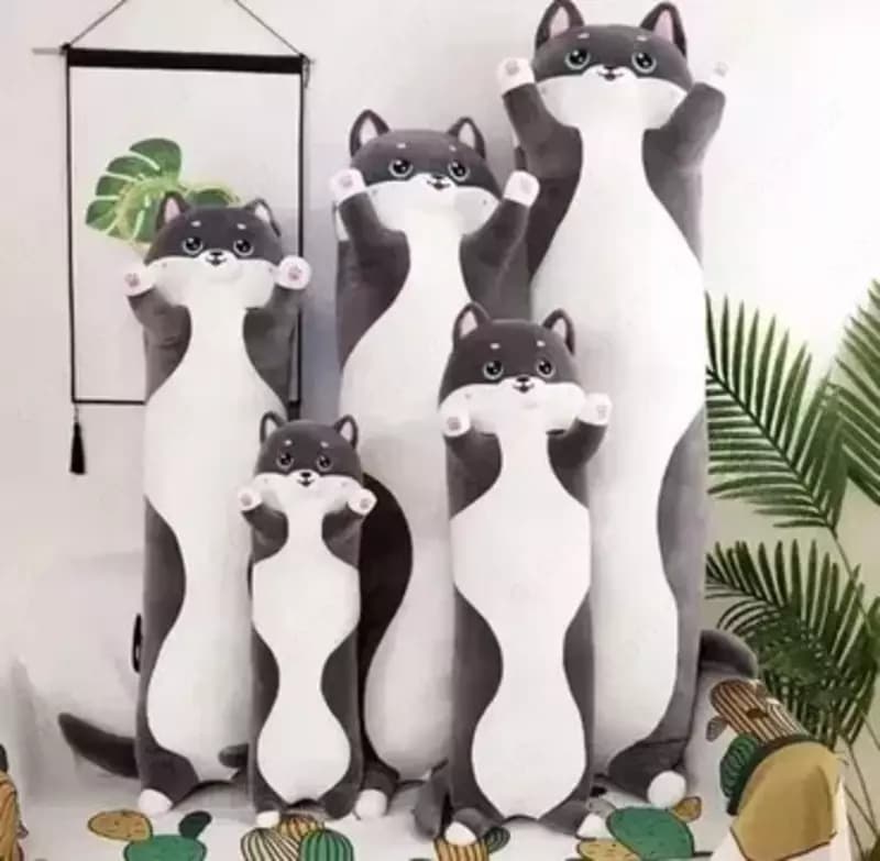 Мягкая Игрушка Подушка Кот Батон для Всех Девушок - ПОДАРКА — 3
