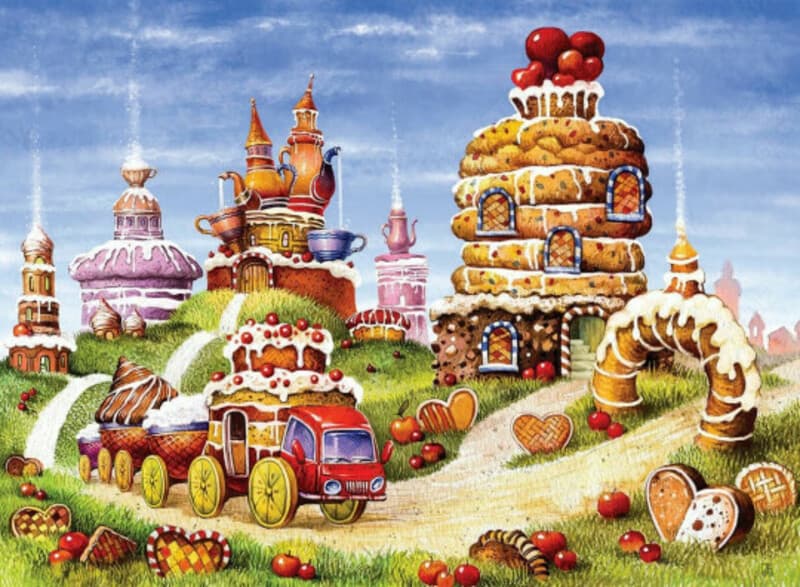 Пазл DaVICI ”Бисквитные горки”, 170 деталей — 1