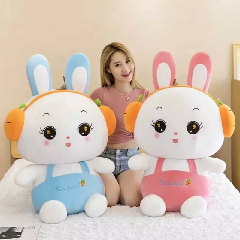 Мягкая Игрушка Милый Кролик Заяц 45см Hello Kitty — 2