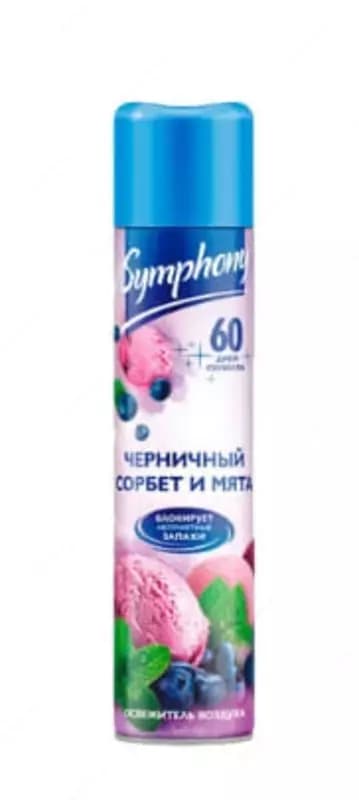 Освежитель воздуха Symphony ”Черничный сорбет и мята” 300 мл — 2