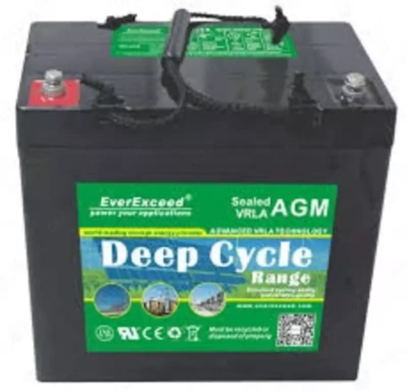 АККУМУЛЯТОР DEEP CYCLE AGM DP-1255 — 2