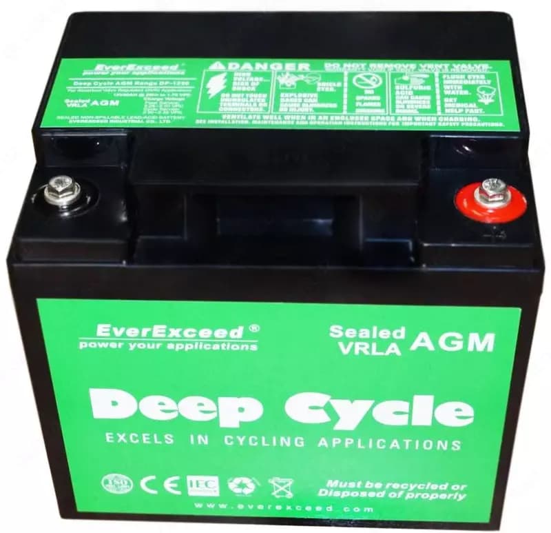 АККУМУЛЯТОР DEEP CYCLE AGM DP-1255 — 2