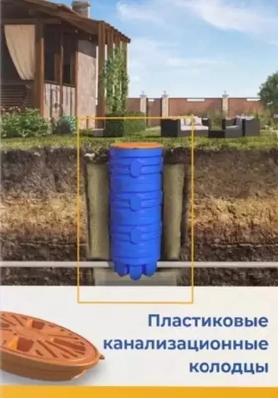 Пластиковый колодец — 1