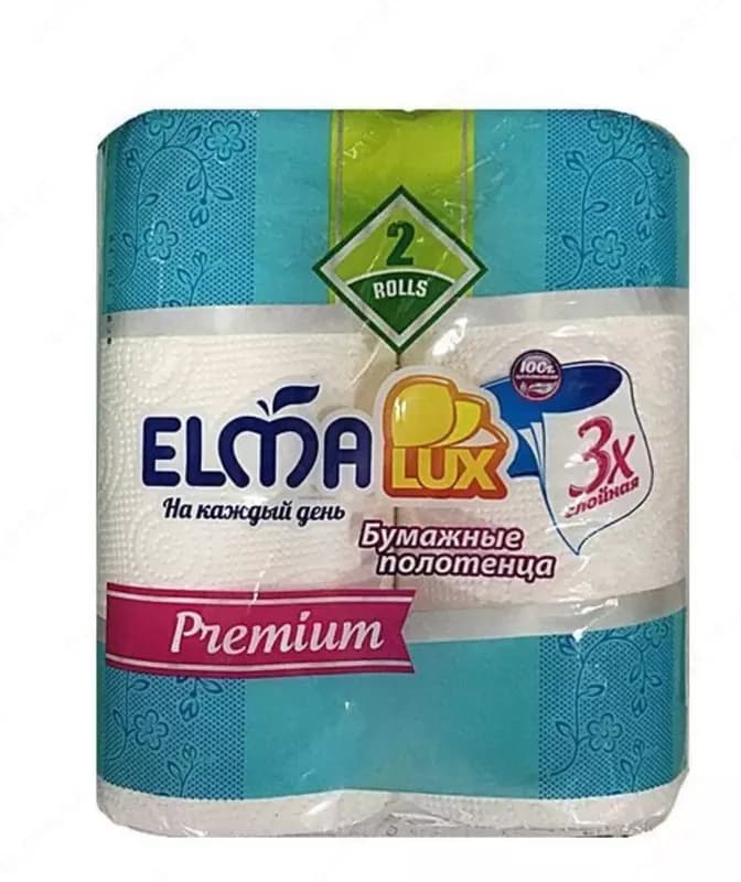 Полотенце бумажное ELMA, 2 рулона (400) — 1