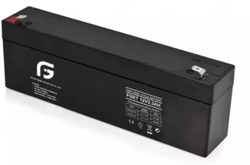 Аккумулятор FGET-12v 2.3AH (Свинцово-кислотный) Черный — 1