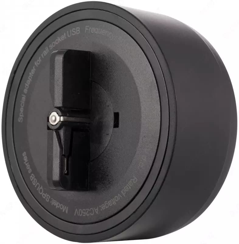 Трек USB/ Type-C Розетка, Подвижная с подсветкой 3А 5В - MAXI — 5
