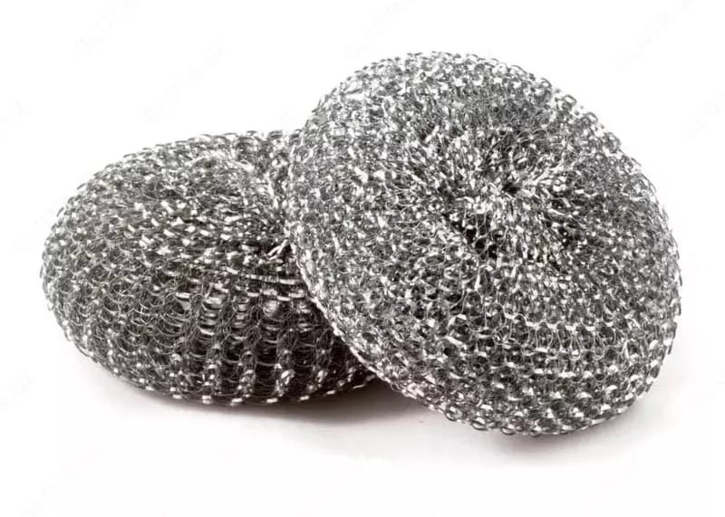 Универсальные металлические губки (круглые) d=6-7 см, 12 шт., уп. ПЭТ — 1