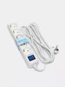 Сетевой фильтр 1.8 М 2E Surge protector 5X Schuko switch