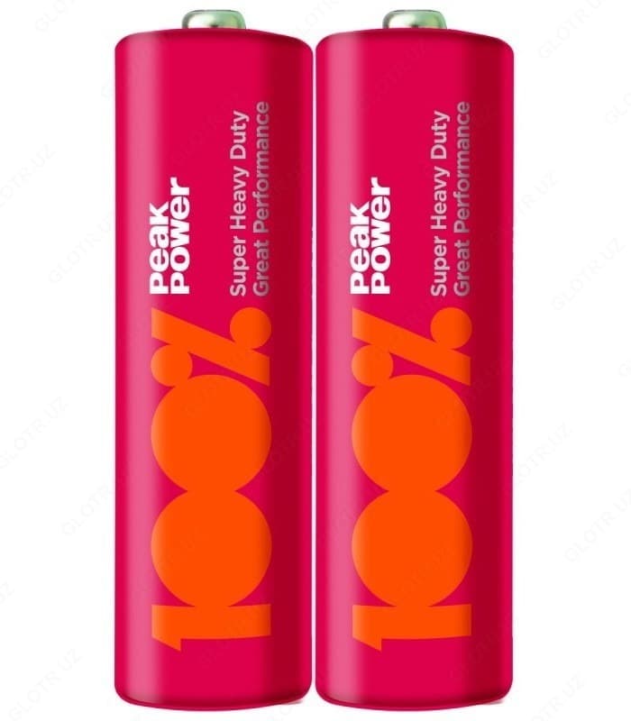 Батарейка PEAK POWER Zinc Carbon 1.5V (R03) 2*Целлофан — 1