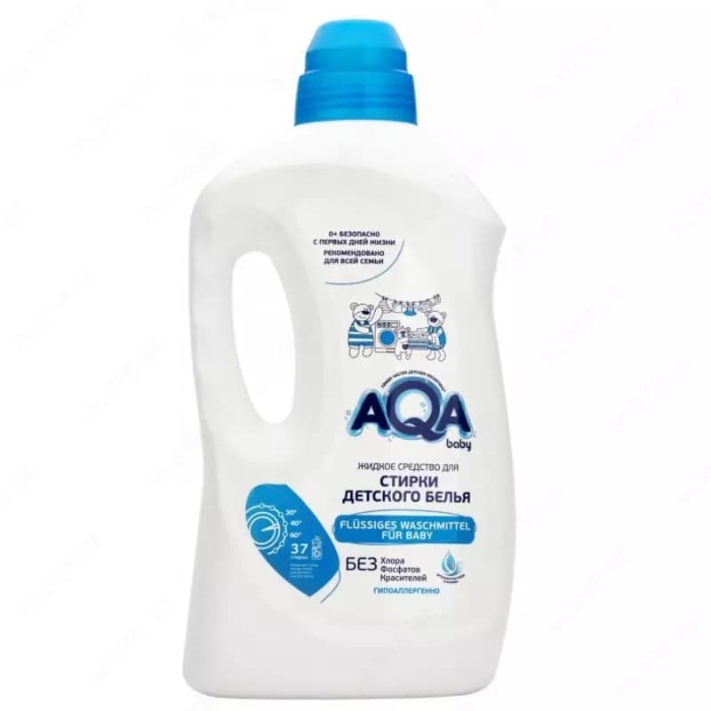 AQA baby Жидкое средство для стирки детского белья 1.5 л — 1