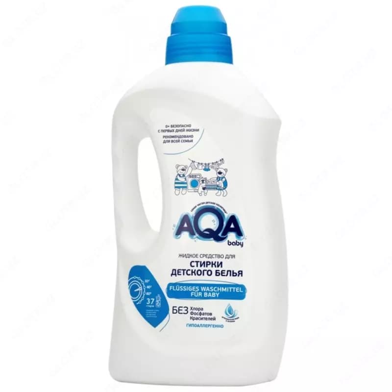 AQA baby Жидкое средство для стирки детского белья 1.5 л — 3