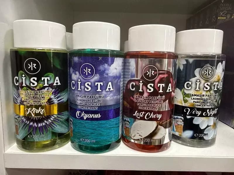 Ароматизатор для стирки белья (концентрат) "CISTA" 200 мл (Турция) Ассортимент — 1