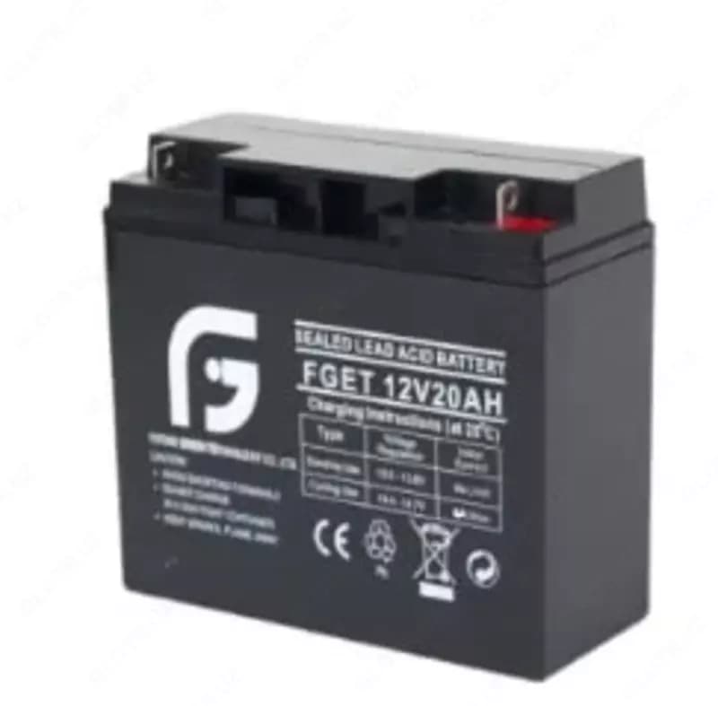 Аккумулятор FGET-12v 20AH (Свинцово-кислотный) Черный — 1