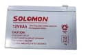 Гелевый Аккумулятор Solomon - 12v 8AH (Свинцово-кислотный) Белый